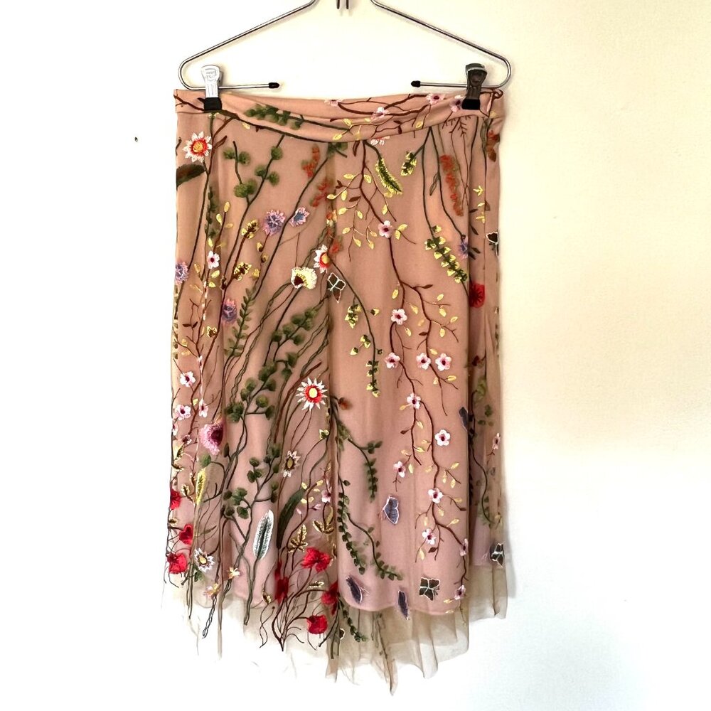 Anthropologie Eva Franco La Fayette Waverly Garden Skirt - Size 10 - Picture 2 of 11